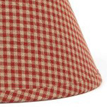Barn Red Oat Newbury Gingham 10" Lampshade 0R670017 - The Fox Decor