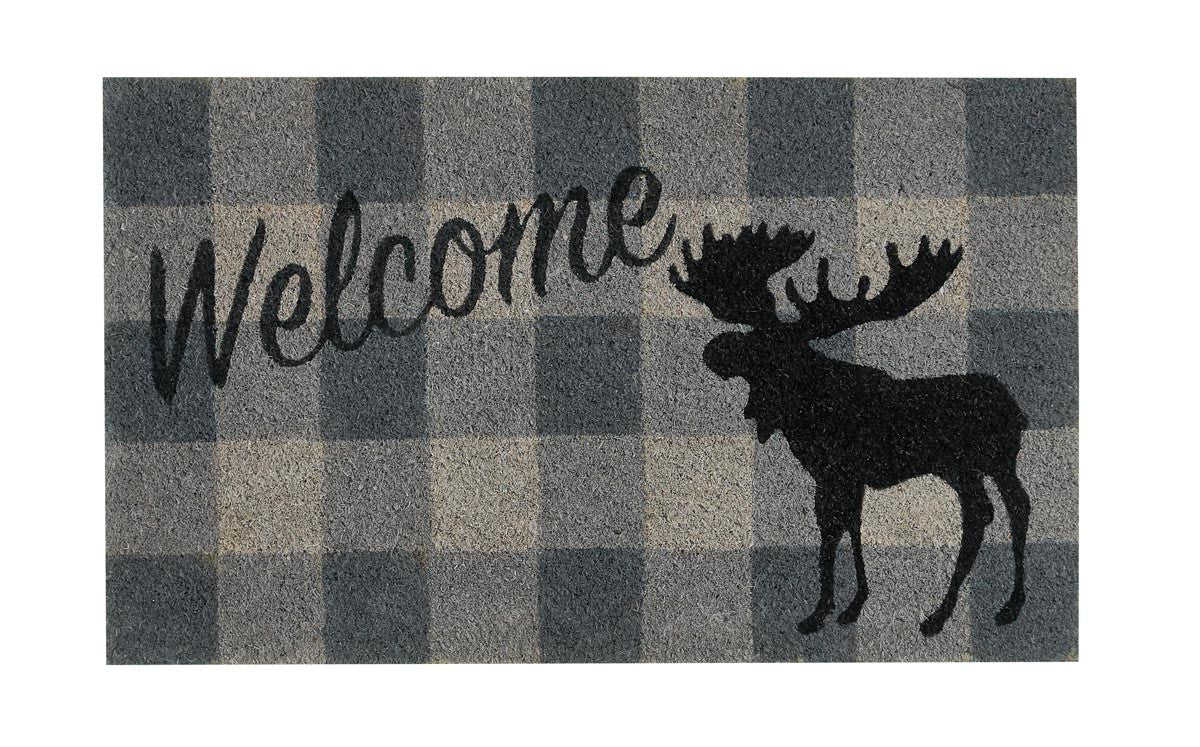 Welcome Moose Doormat - Park Designs - The Fox Decor