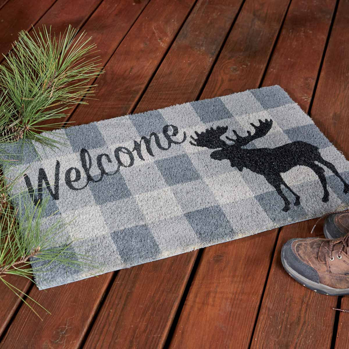 Welcome Moose Doormat - Park Designs - The Fox Decor