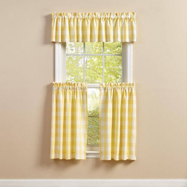 Wicklow Check Tiers - Yellow 72