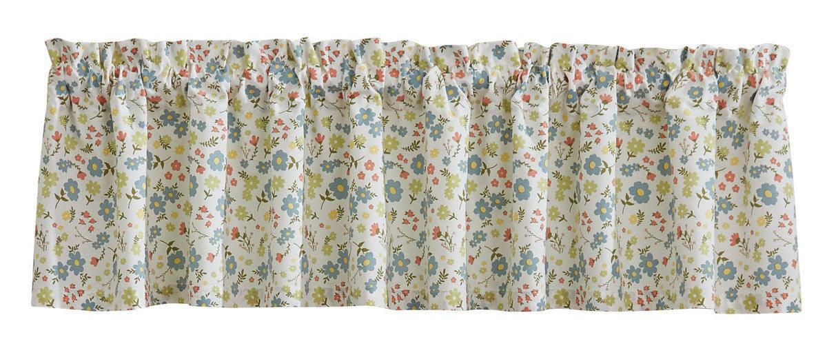 Bloom Print Valance Set of 4 - Park Designs - The Fox Decor