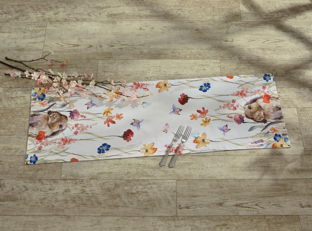 Enchantment Bunny Table Runner - 14x42 Park Designs - The Fox Decor