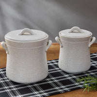 Potter Stone Canister Small - Park Designs - The Fox Decor