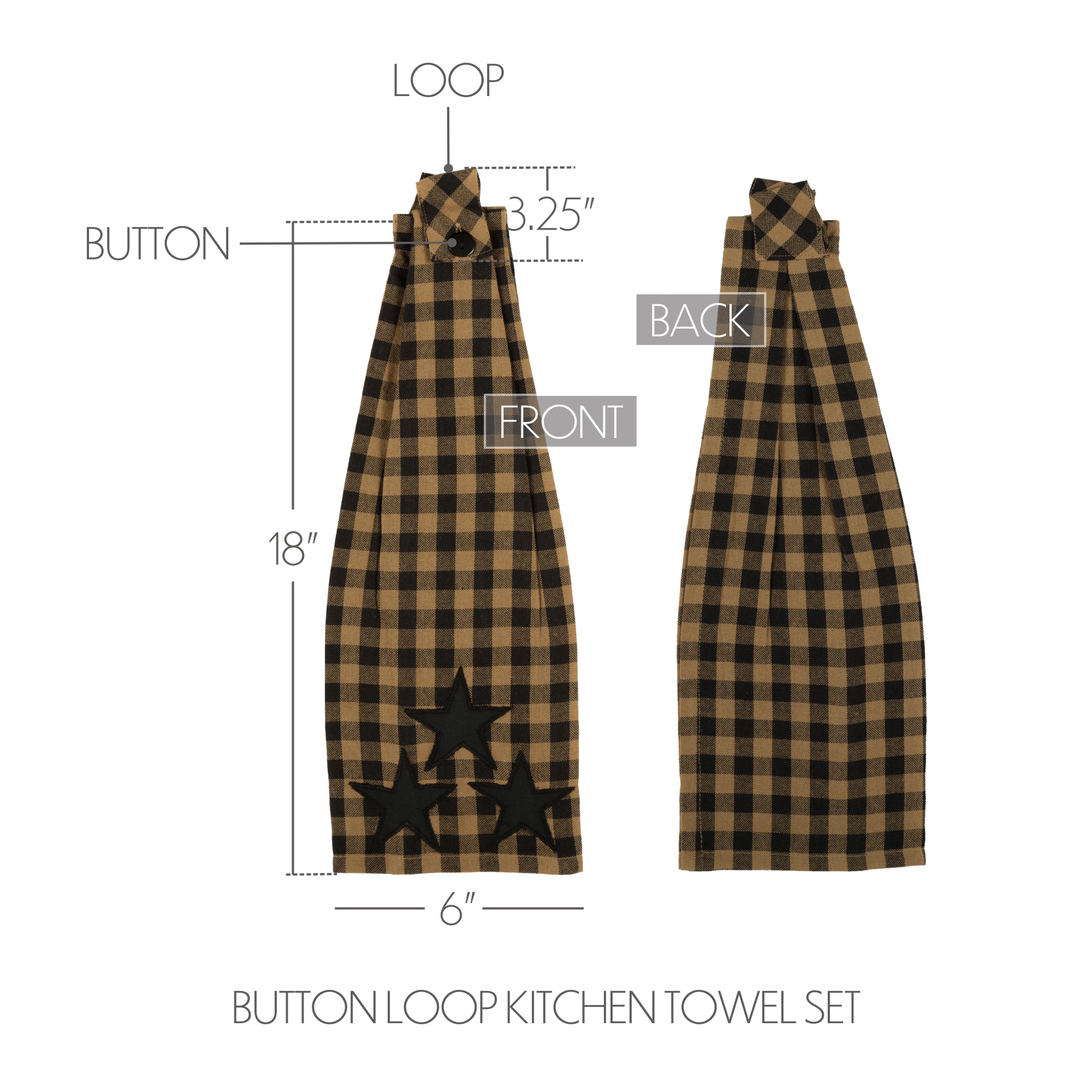 https://www.thefoxdecor.com/cdn/shop/products/20188-Black-Star-Button-Loop-Kitchen-Towel-detailed-image-1.jpg?v=1681878410