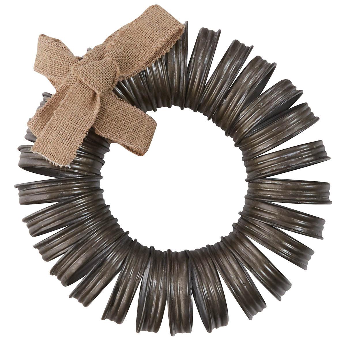 Mason Jar Lid Wreath - Park Designs - The Fox Decor