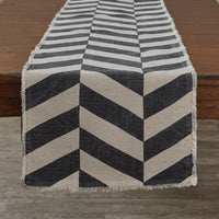 Herringbone Stripe Table Runner - 72