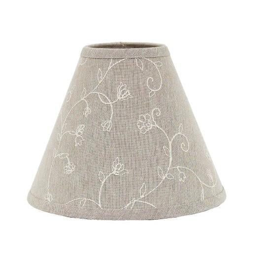 Taupe Candlewicking Taupe 12" Lampshade 2R440038 - The Fox Decor