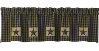 Thumbnail for Sturbridge Patch Valance - Black Park designs - The Fox Decor