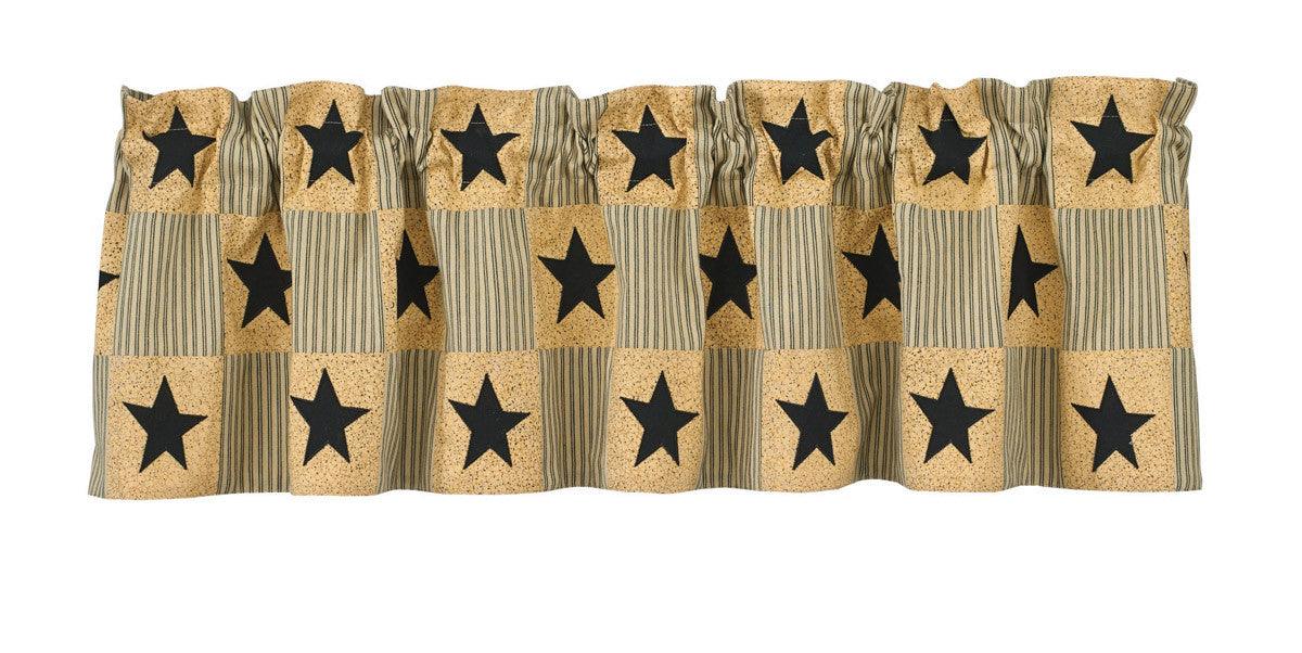Primitive Star Valance Park designs - The Fox Decor