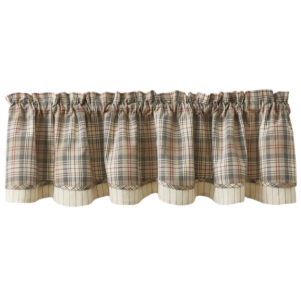Gentry Valance - Lined Layered Park Designs - The Fox Decor