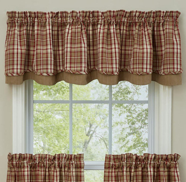 Cumberland Valance - Lined Layered Park Designs - The Fox Decor