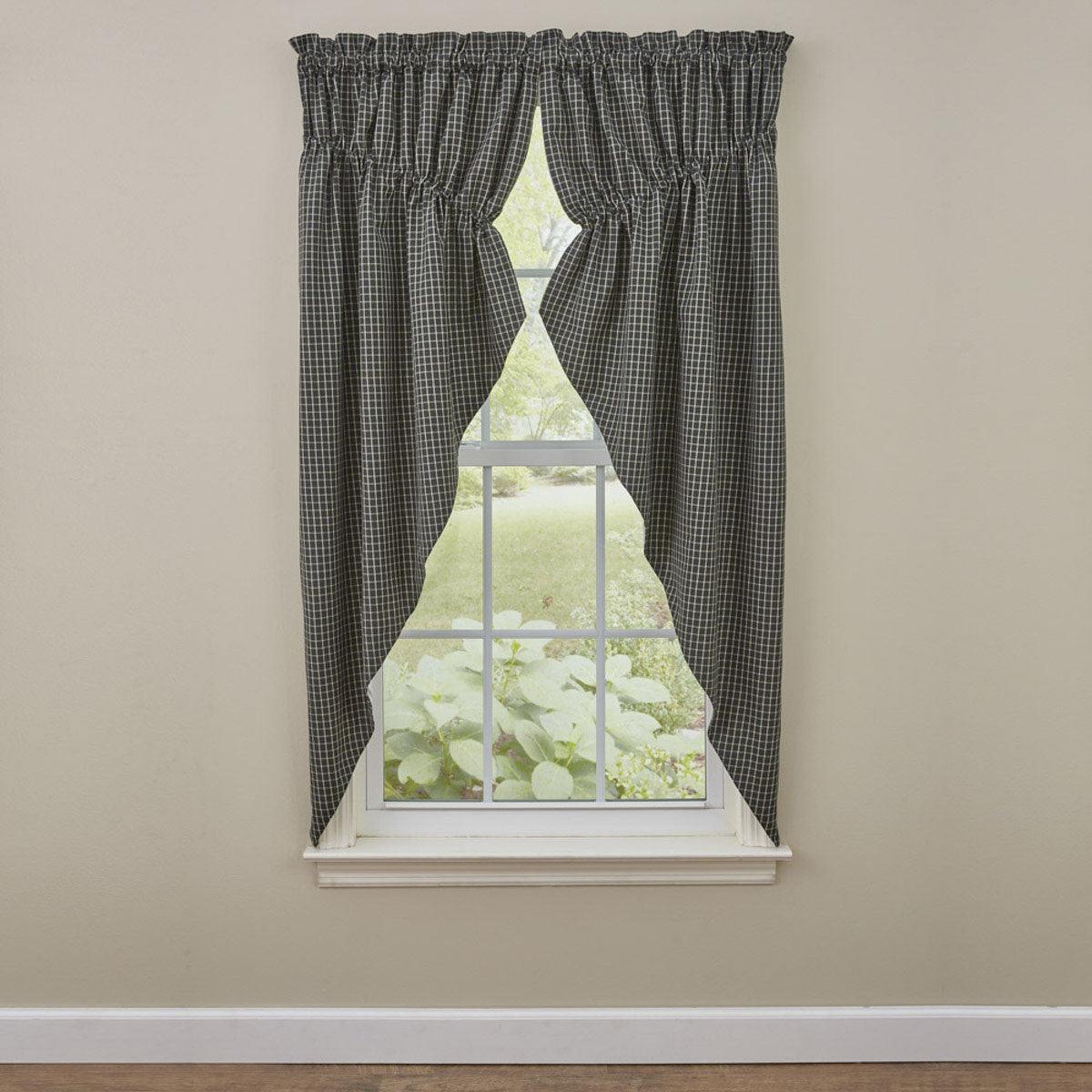 Lebanon Star Lined Gathered Swag Set of 2 Park Designs - The Fox Decor