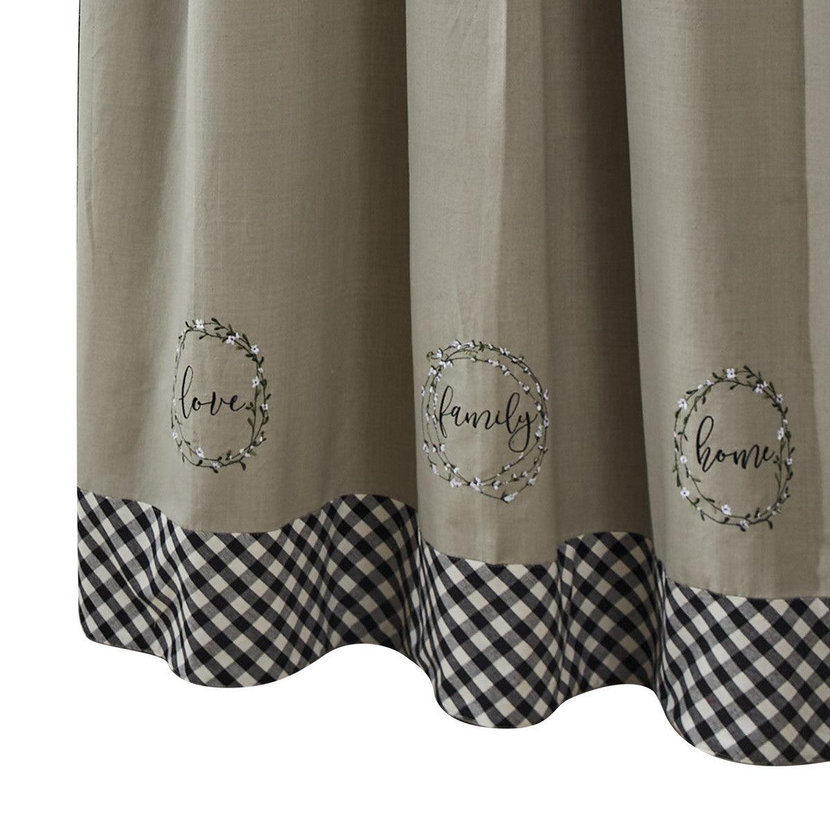 Bouquet Of Grace Shower Curtain - Park Designs - The Fox Decor