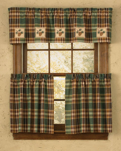 Wood River Valance - Pinecone Patch Park Designs - The Fox Decor