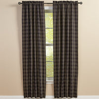 Farmhouse Star Lined Panel Pair 84