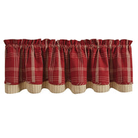 Arlington Lined Layered Valance Curtain - 72