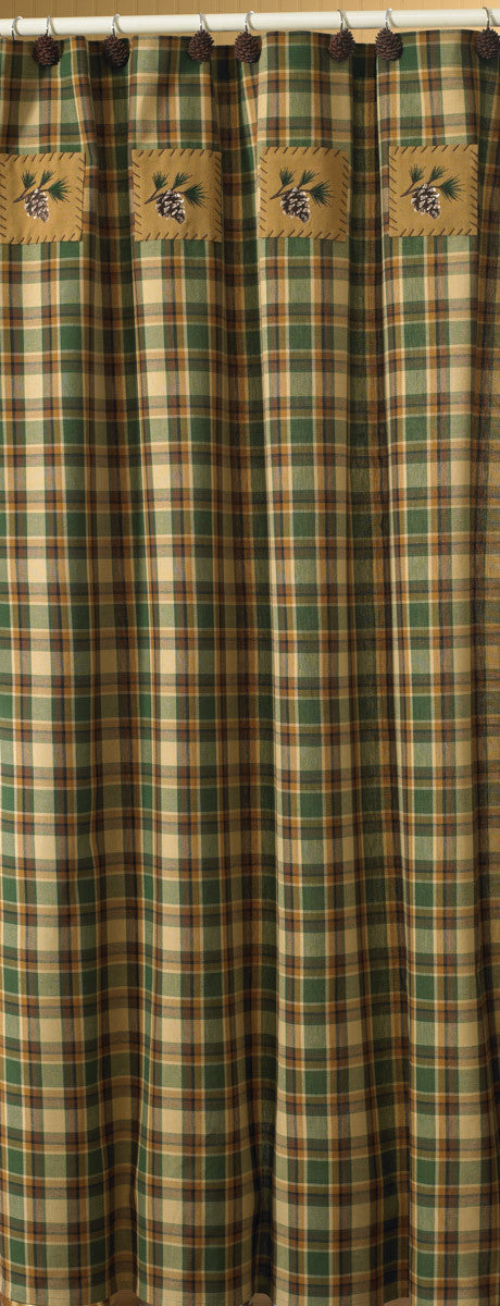 Scotch Pine Shower Curtain 72