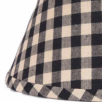 Black Nutmeg Heritage House Check Black 14