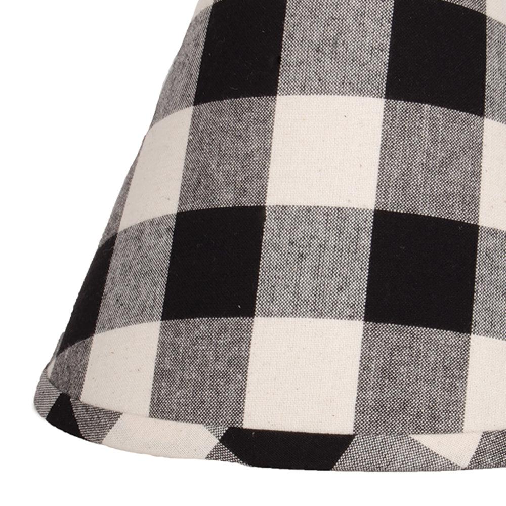 Buffalo Check- Black Buttermilk Lampshade 14 Inch Washer 4W510011 - The Fox Decor