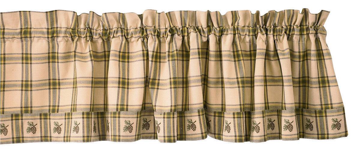 Pine Lodge Valance Park designs - The Fox Decor