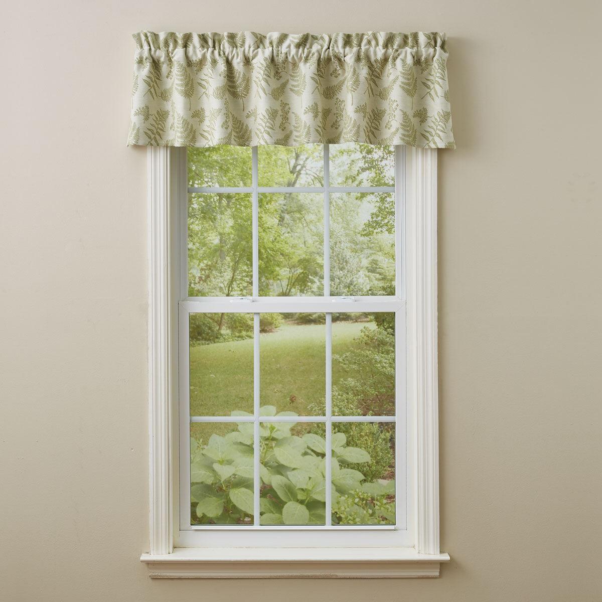 Fern Valance - Lined Park Designs - The Fox Decor