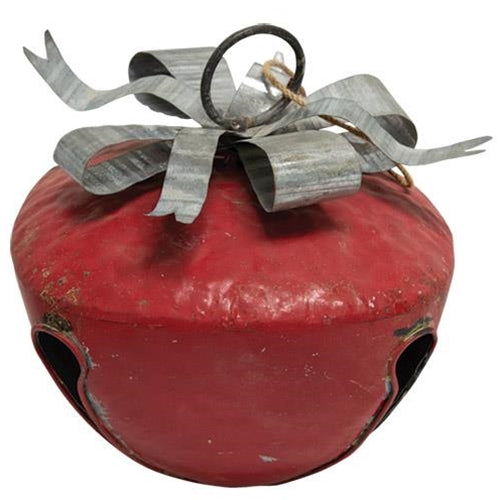 Rustic Red Metal Bell - The Fox Decor