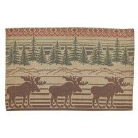 Thumbnail for Moose Jacquard Placemats - Set Of 6 Park Designs - The Fox Decor