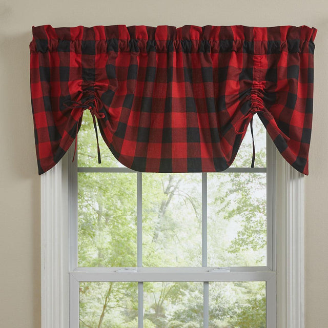 Buffalo Check Valance - Farmhouse Park Designs - The Fox Decor