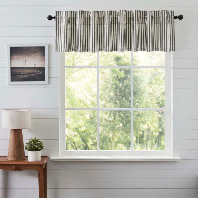 Ashmont Ticking Stripe Valance 16x72 VHC Brands - The Fox Decor