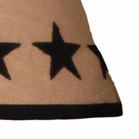 Thumbnail for Heritage House Star Lampshade 16 Inch Black 6W040011 - The Fox Decor