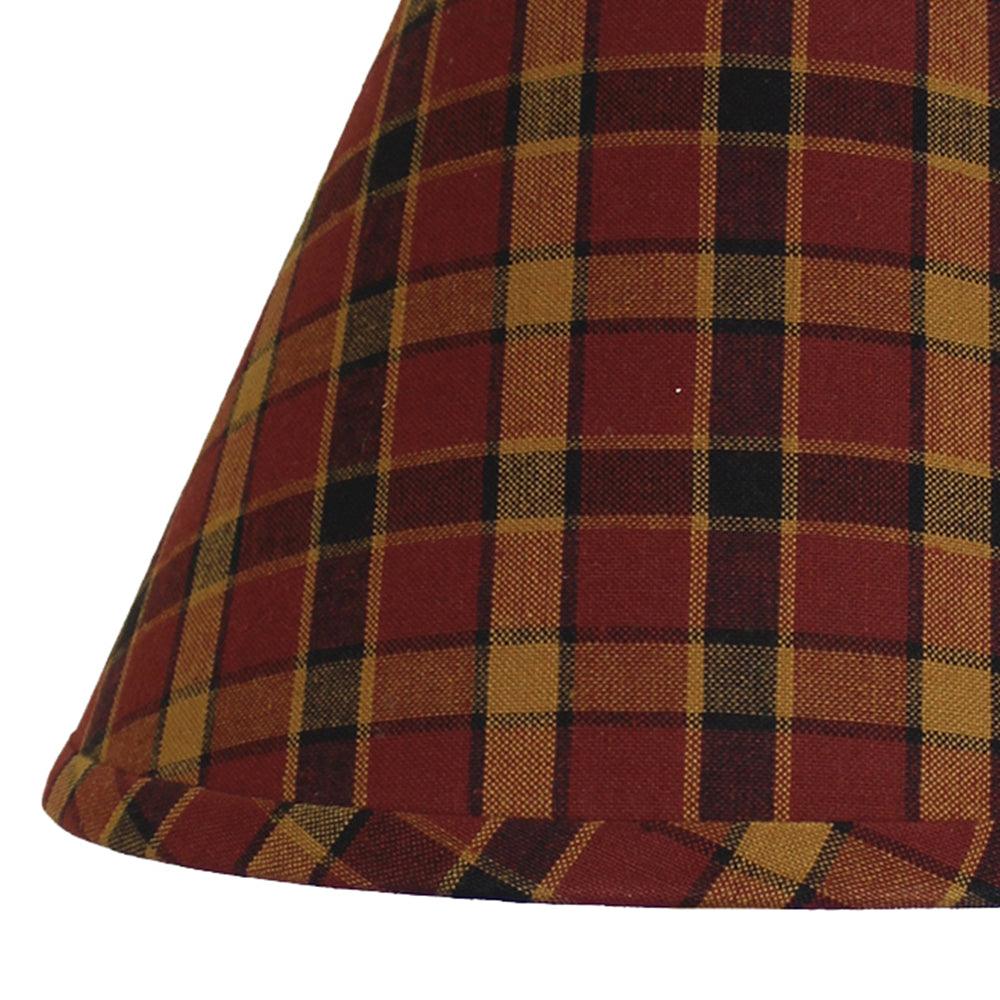 Homestead - Red Lampshade 16 Inch Washer 6W330017 - The Fox Decor