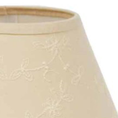 Cream Candlewicking Cream 16" Lampshade 6W430005 - The Fox Decor