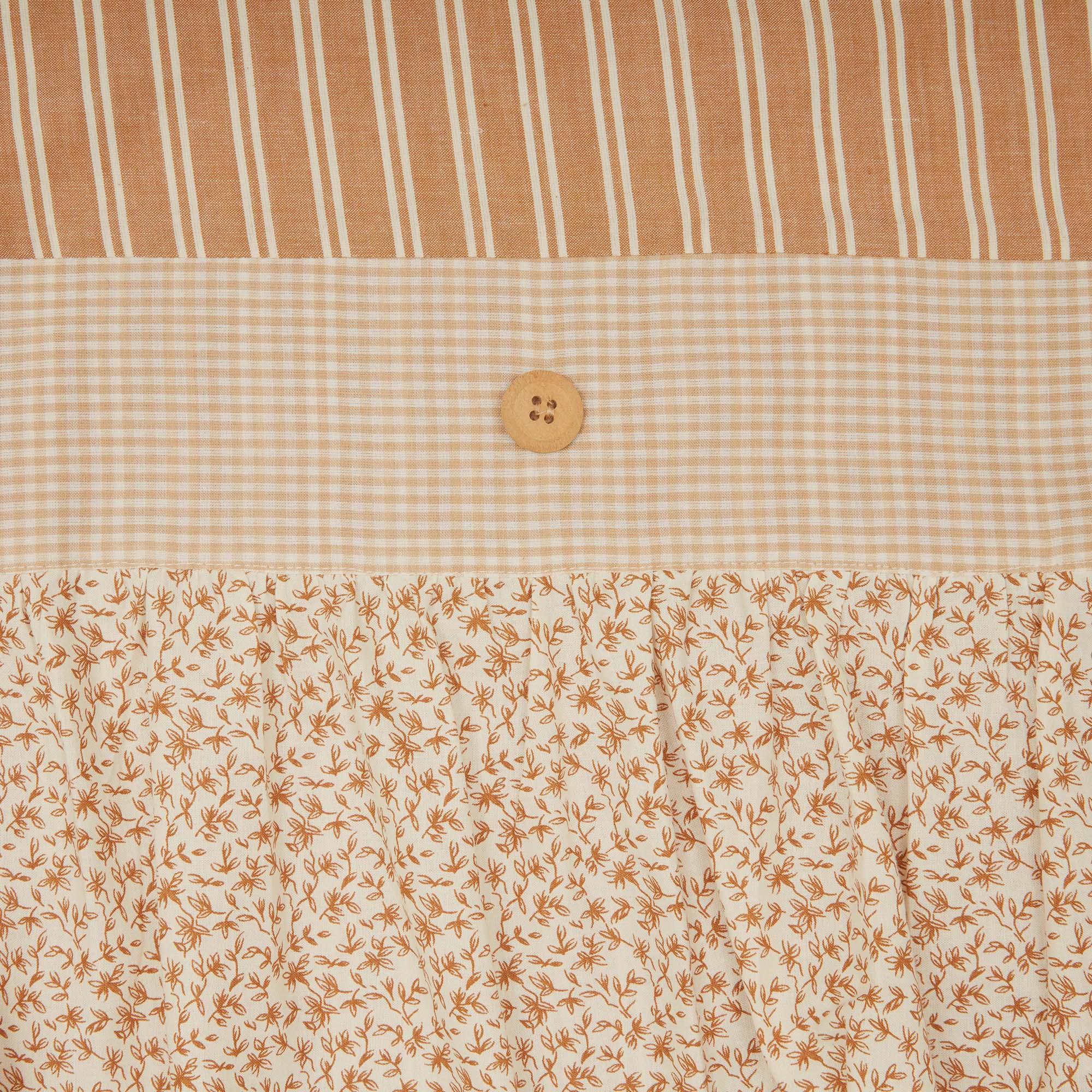 Camilia Ruffled Shower Curtain 72x72 VHC Brands - The Fox Decor