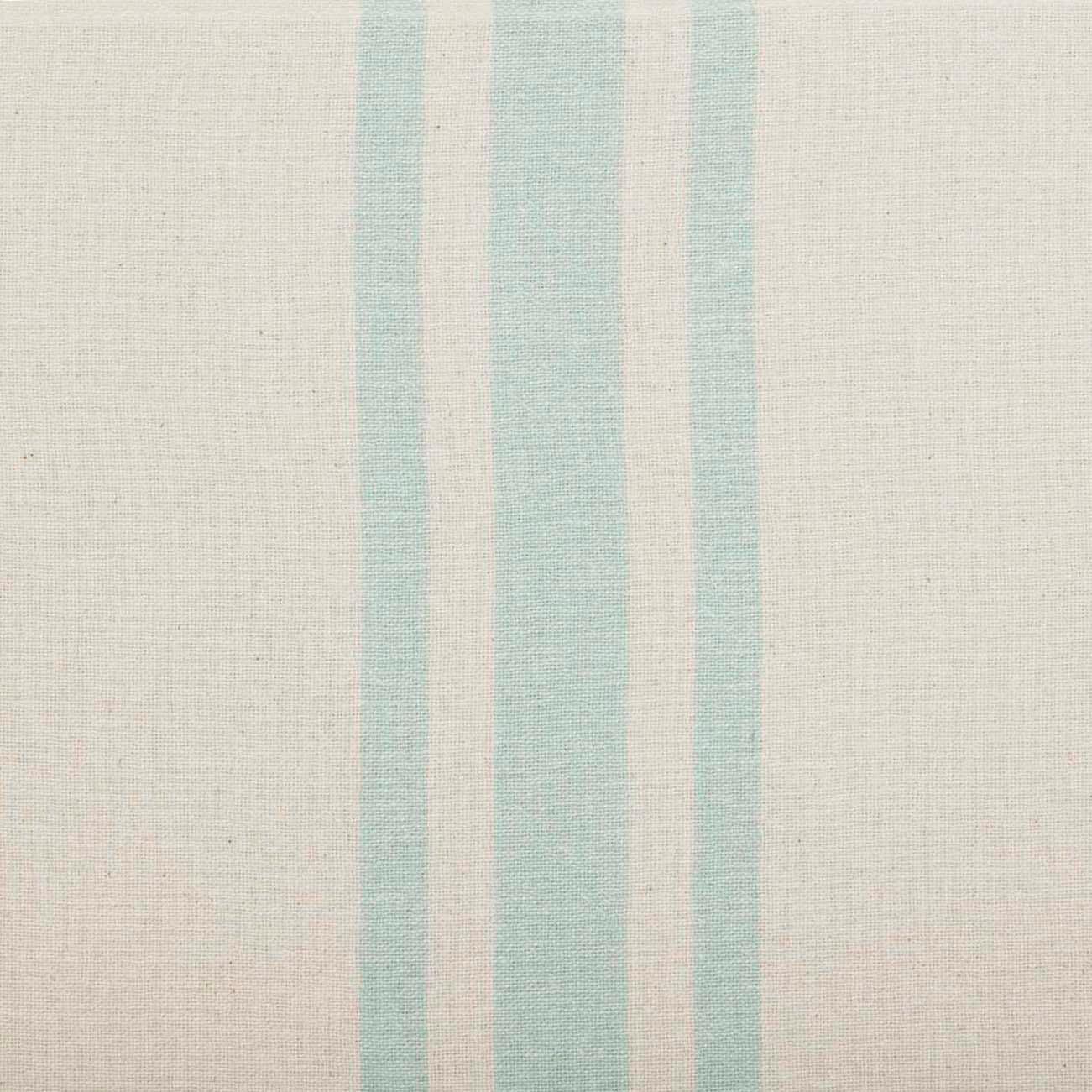 Grain Sack Aqua Prairie Swag Set of 2 36x36x18 VHC Brands - The Fox Decor