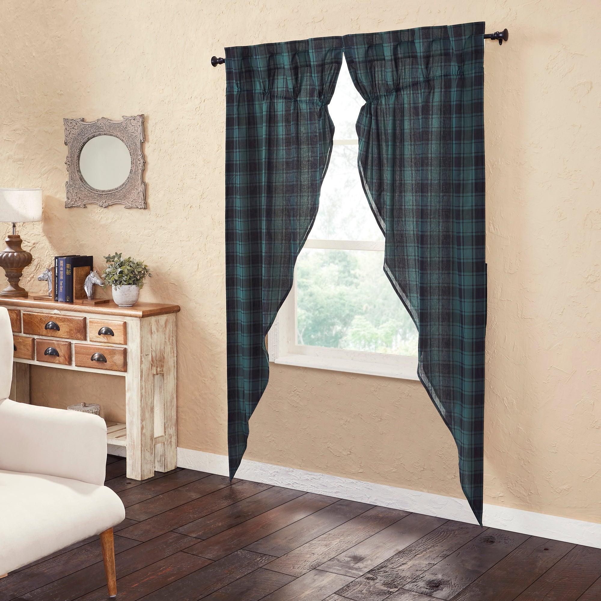Pine Grove Prairie Long Panel Curtain Set of 2 84x36x18 VHC Brands - The Fox Decor