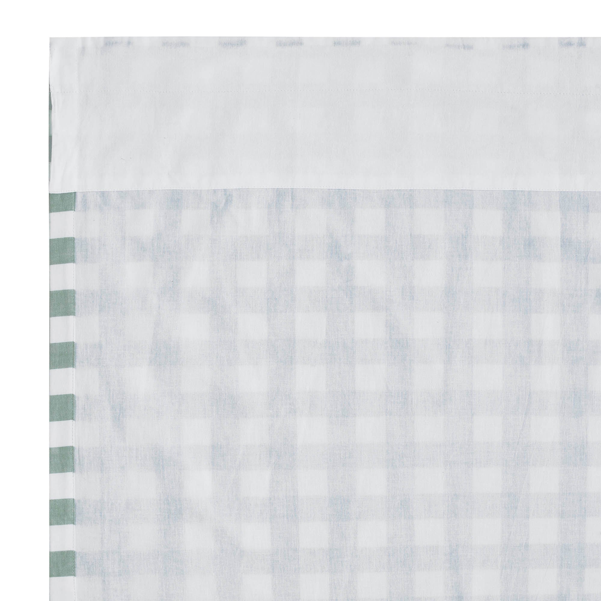 Annie Buffalo Green Check Swag Curtain Set of 2 36x36x16 VHC Brands