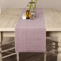 Ashton Burgundy Ribbed Runner 13x90 VHC Brands - The Fox Decor