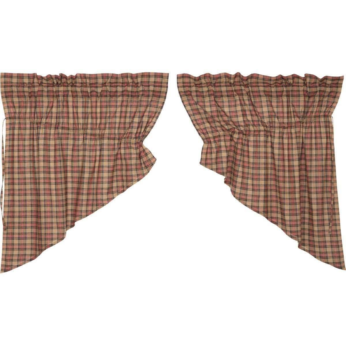 Crosswoods Prairie Swag Curtain Set of 2 36x36x18 VHC Brands - The Fox Decor