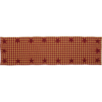 Thumbnail for Burgundy Star Runner Woven 13x48 VHC Brands - The Fox Decor