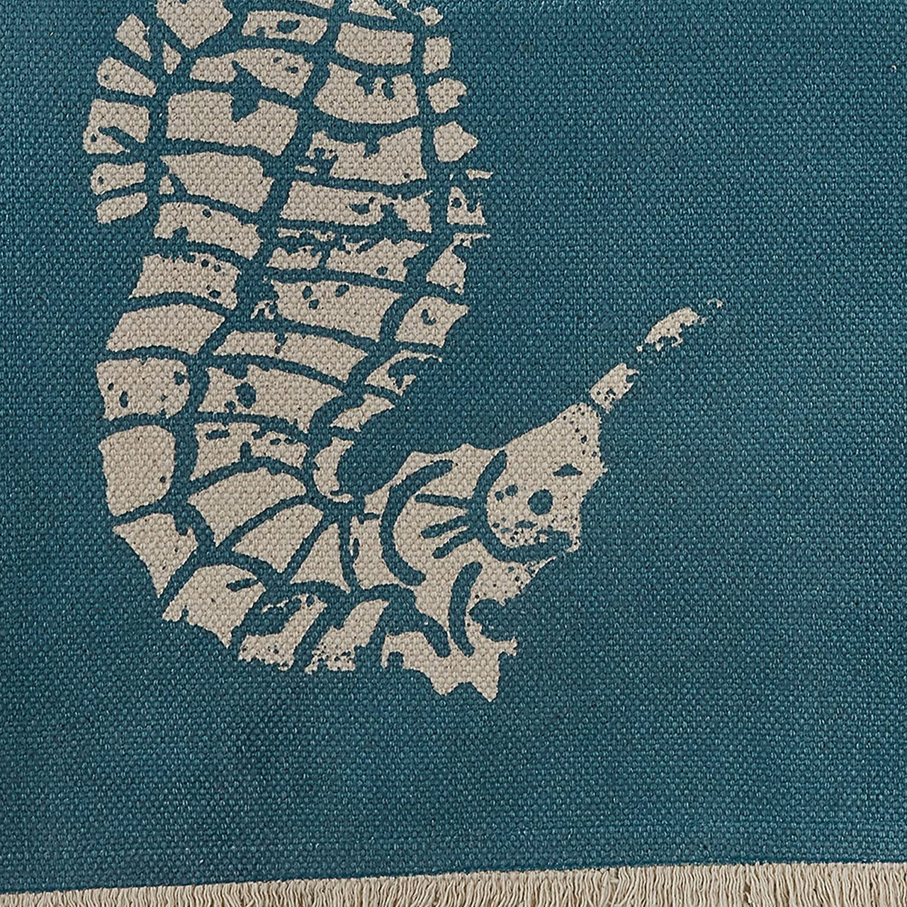 Seahorse Print Table Runner - 72"L - Aqua Park Designs - The Fox Decor