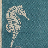 Seahorse Print Placemats - Set Of 6 Park Designs - The Fox Decor