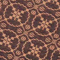 Black Tan Marshfield Jacquard Afghan AF106011 - The Fox Decor