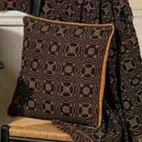 Black Mustard Loverã¦™??S Knot Jacquard Afghan AF130011 - The Fox Decor
