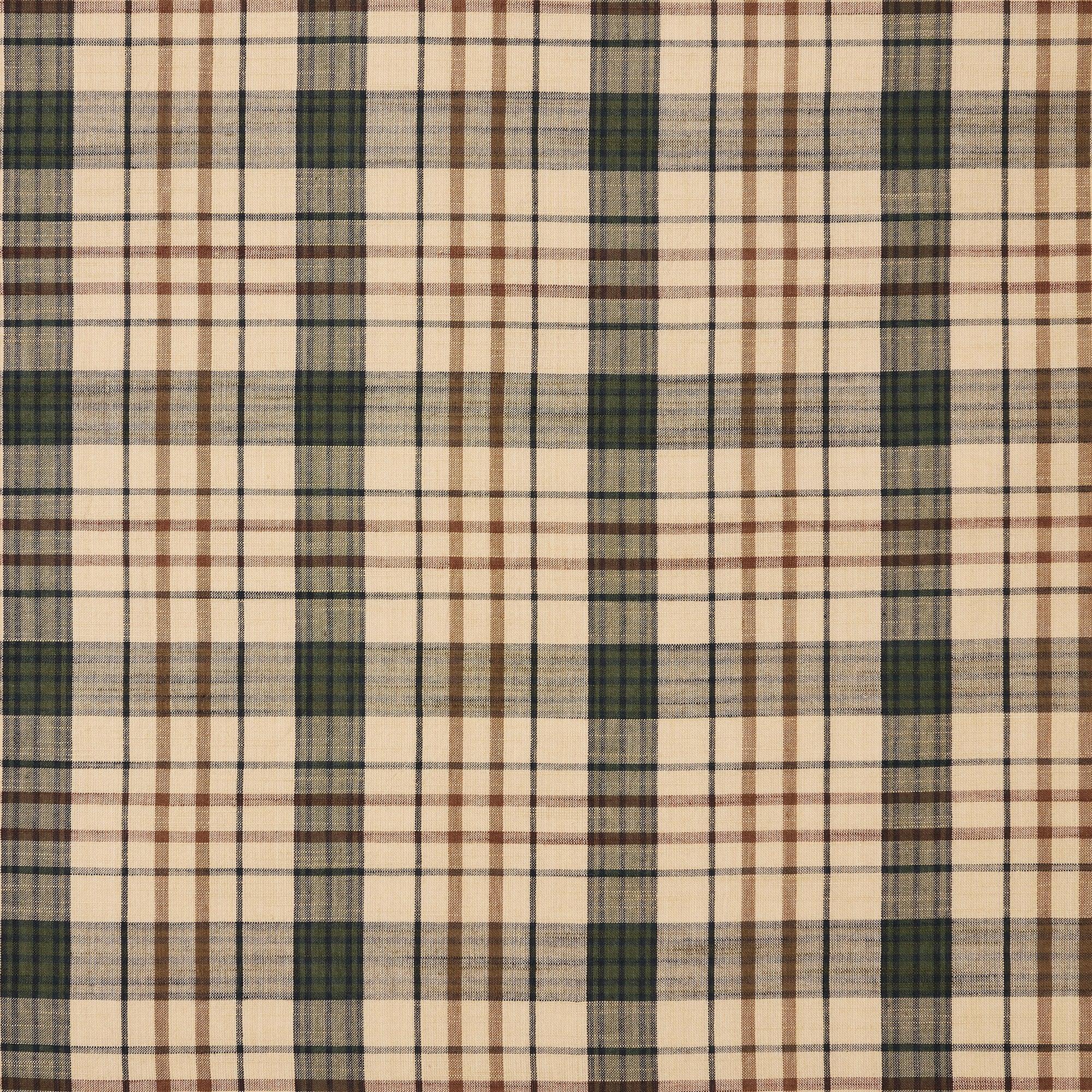 Cider Mill Plaid Swag Set of 2 36x36x16 VHC Brands - The Fox Decor