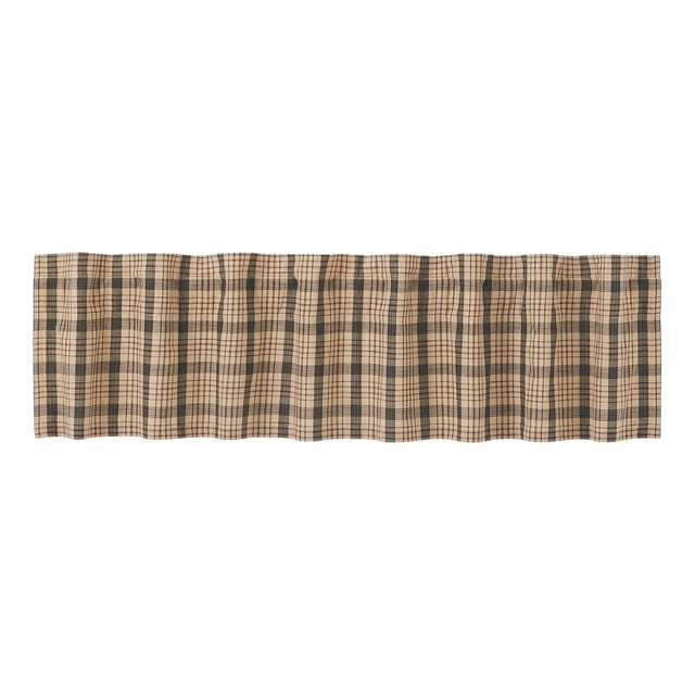 Cider Mill Plaid Valance Curtain 16x72 VHC Brands - The Fox Decor