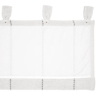 Thumbnail for Stitched Burlap White Valance Curtain 16x72 VHC Brands - The Fox Decor