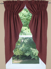 Primitive Ticking Wine Wine Gathered Swag C6236218 - The Fox Decor