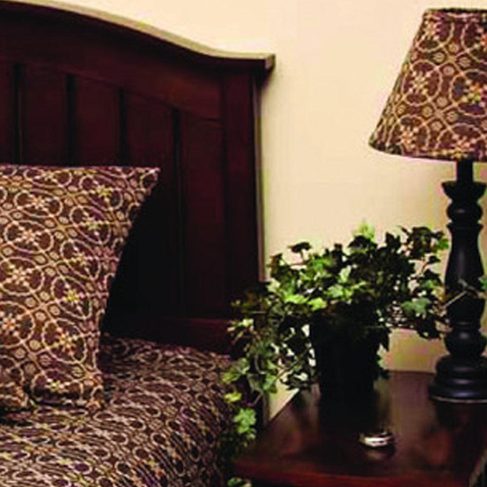 Black Tan Marshfield Jacquard Bed Cover King CK106011 - The Fox Decor