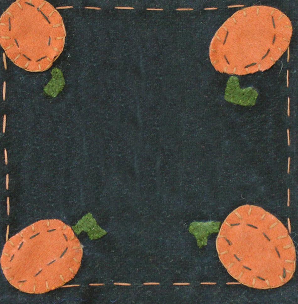 Happy Fall to All Black Candle Mat CMGP0182 - The Fox Decor