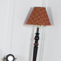 Barn Red Tan Marshfield Jacquard Bed Cover Queen CQ106017 - The Fox Decor